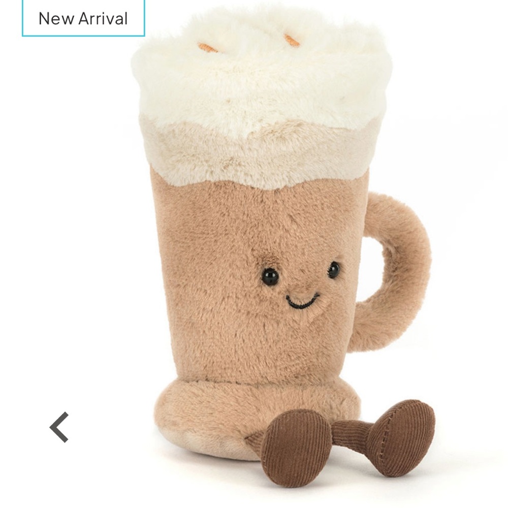 Jellycat Amuseables Latte NWT